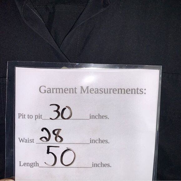 Old Navy NWOT Most Popular BLACK Waist-Defined Utility Midi Shirt Dress Size 3X - Picture 12 of 13